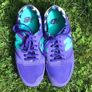 New Balance 420 Blue/Purple Sneakers Size 7.5 EUC